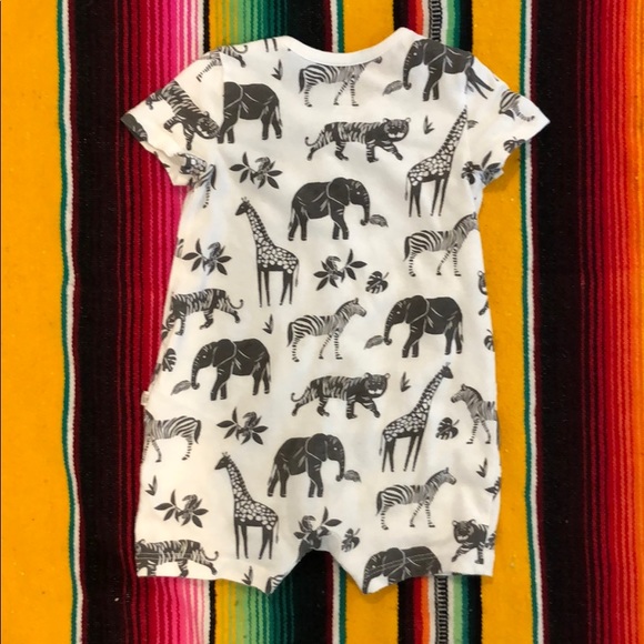 Organic Cotton Baby Romper - Picture 3 of 3
